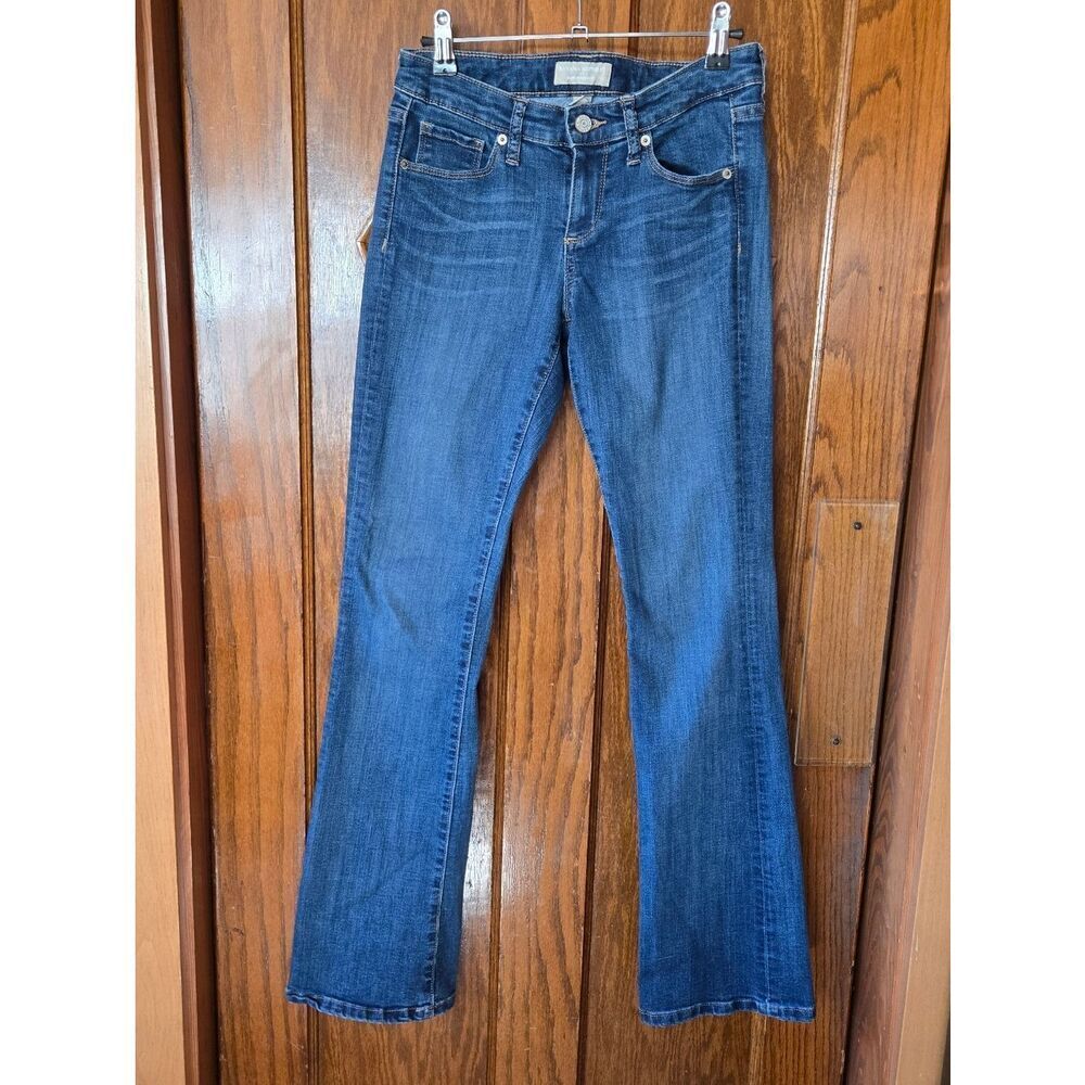 Vintage 90's Banana Republic Women's Bootcut Jeans in Medium Blue Wash Size 2